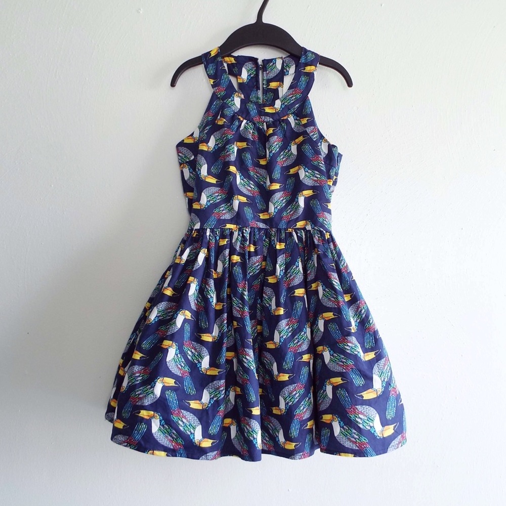if it were me Toucan Dress